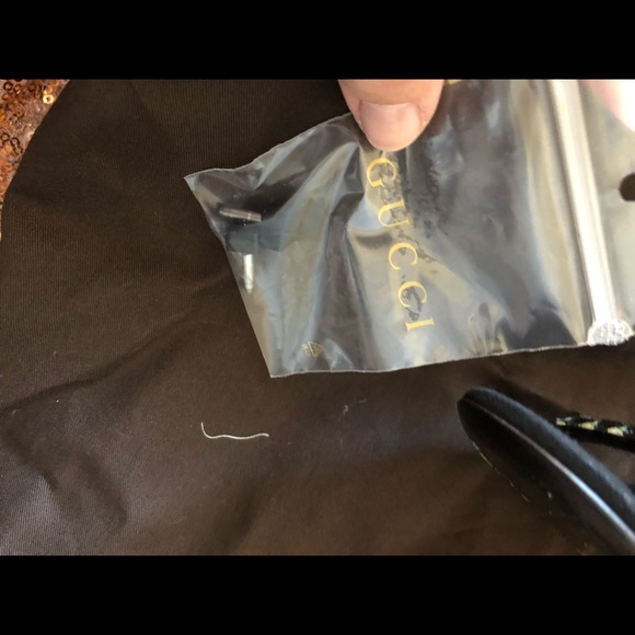 Gucci Black Diamond Nero Heels - Picture 8 of 8